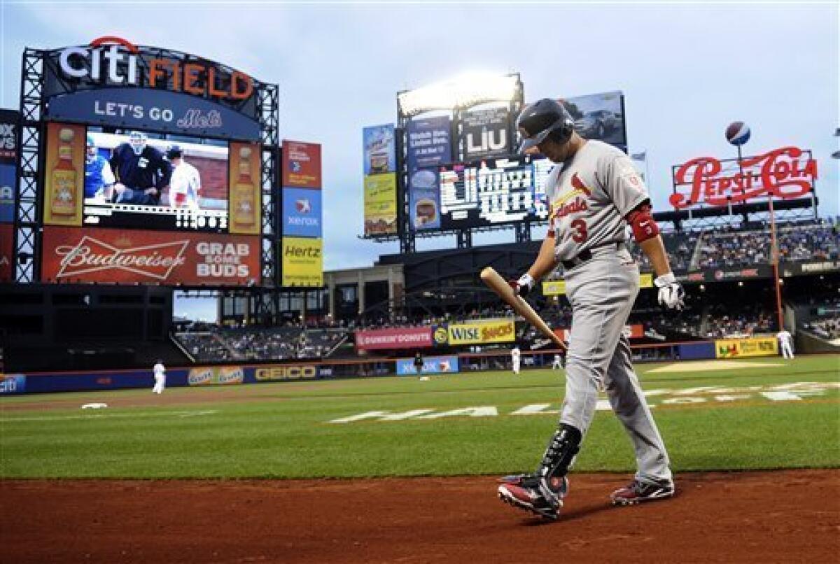 Cardinals win Game 1 behind homers from Freese, Beltran