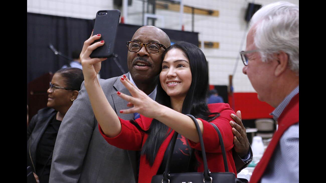 Photo Gallery: Actor, producer and author Courtney B. Vance gives inspirational speech at annual YMCA of the Foothills prayer breakfast