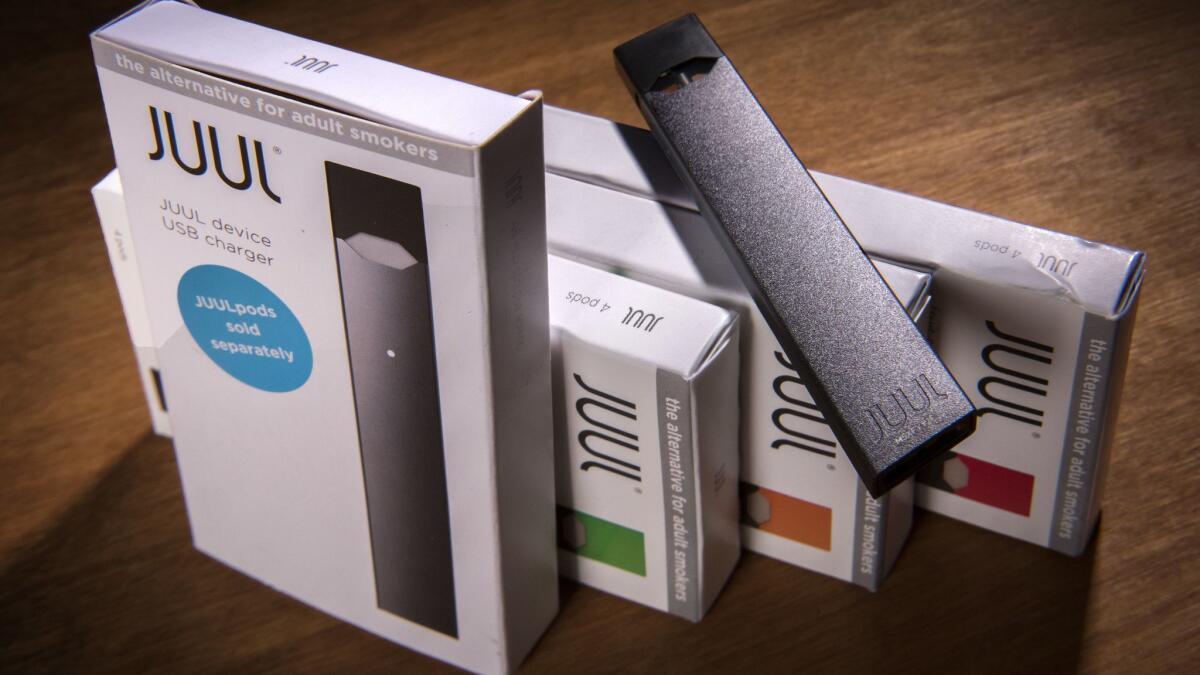 Some who use Juul think it’s different from other e-cigarettes. Anti-tobacco groups and health officials worry that has led to confusion on nicotine surveys.