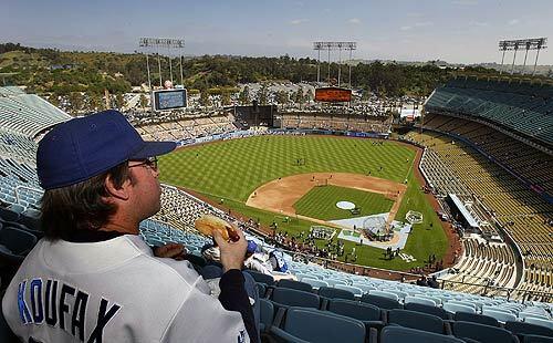Dodger Dog, Dodgers opening day
