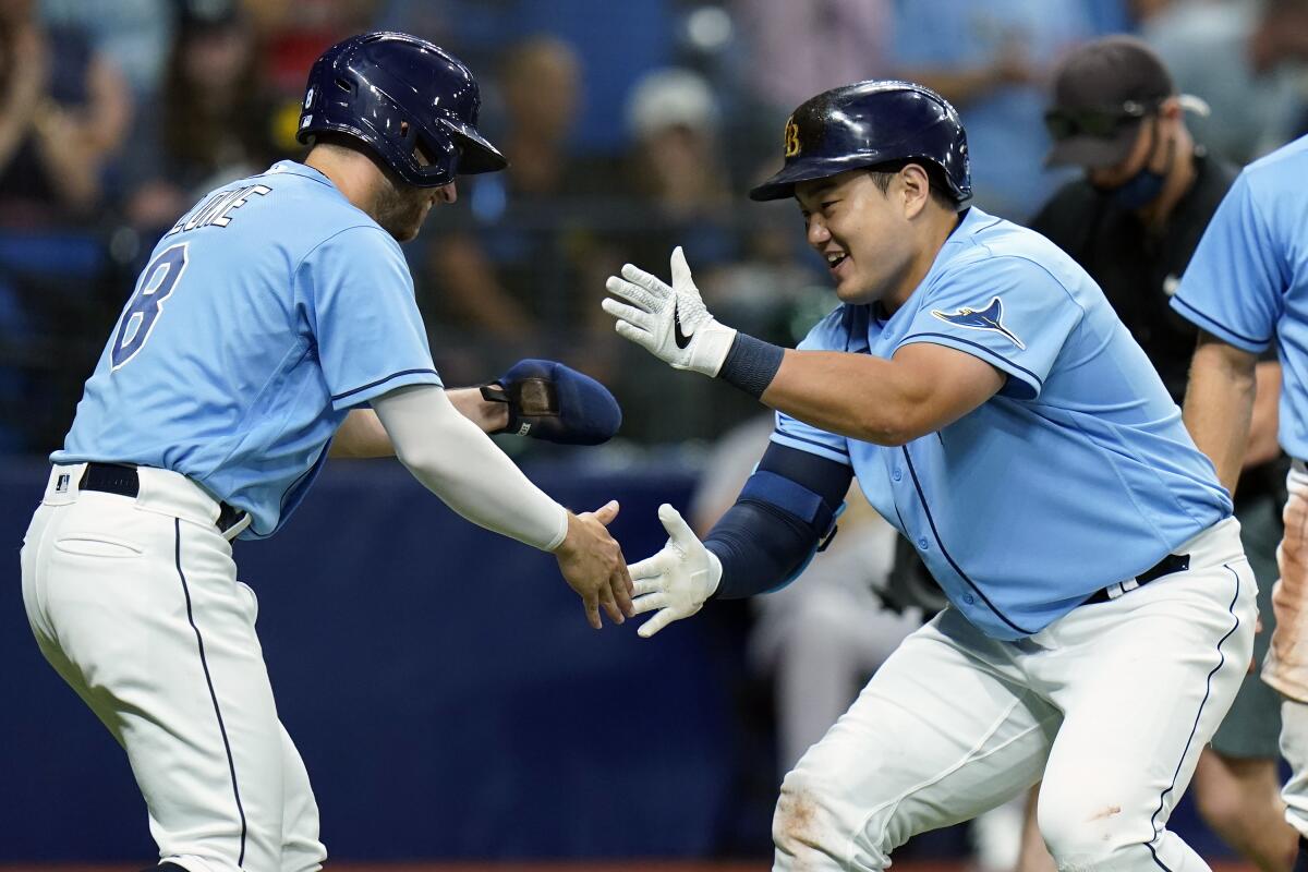 Ji-Man Choi drills walk-off homer for Rays