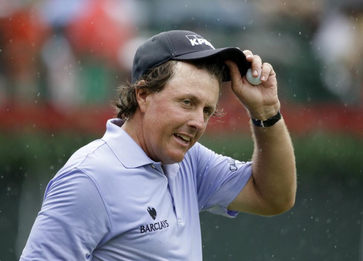 Phil Mickelson's credentials for player of the year include winning the British Open and seven top-10 finishes.