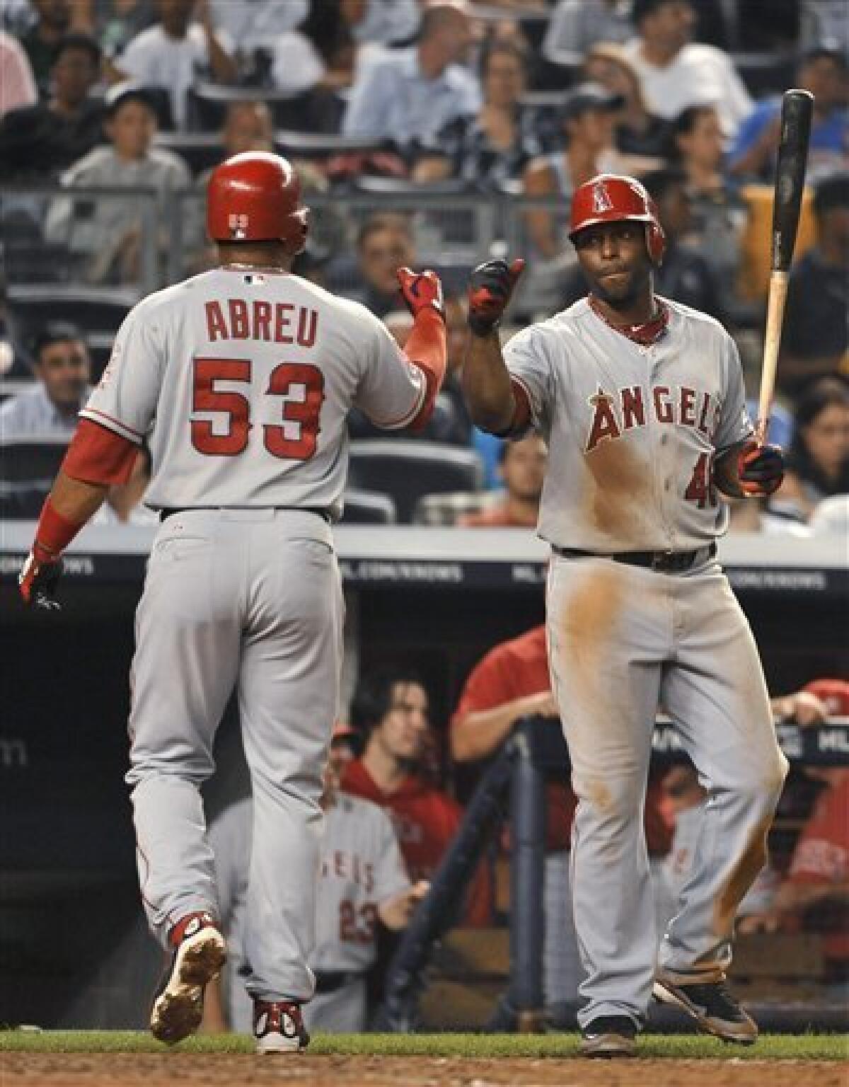 Abreu homers off Rivera in 9th, Angels beat Yanks - The San Diego