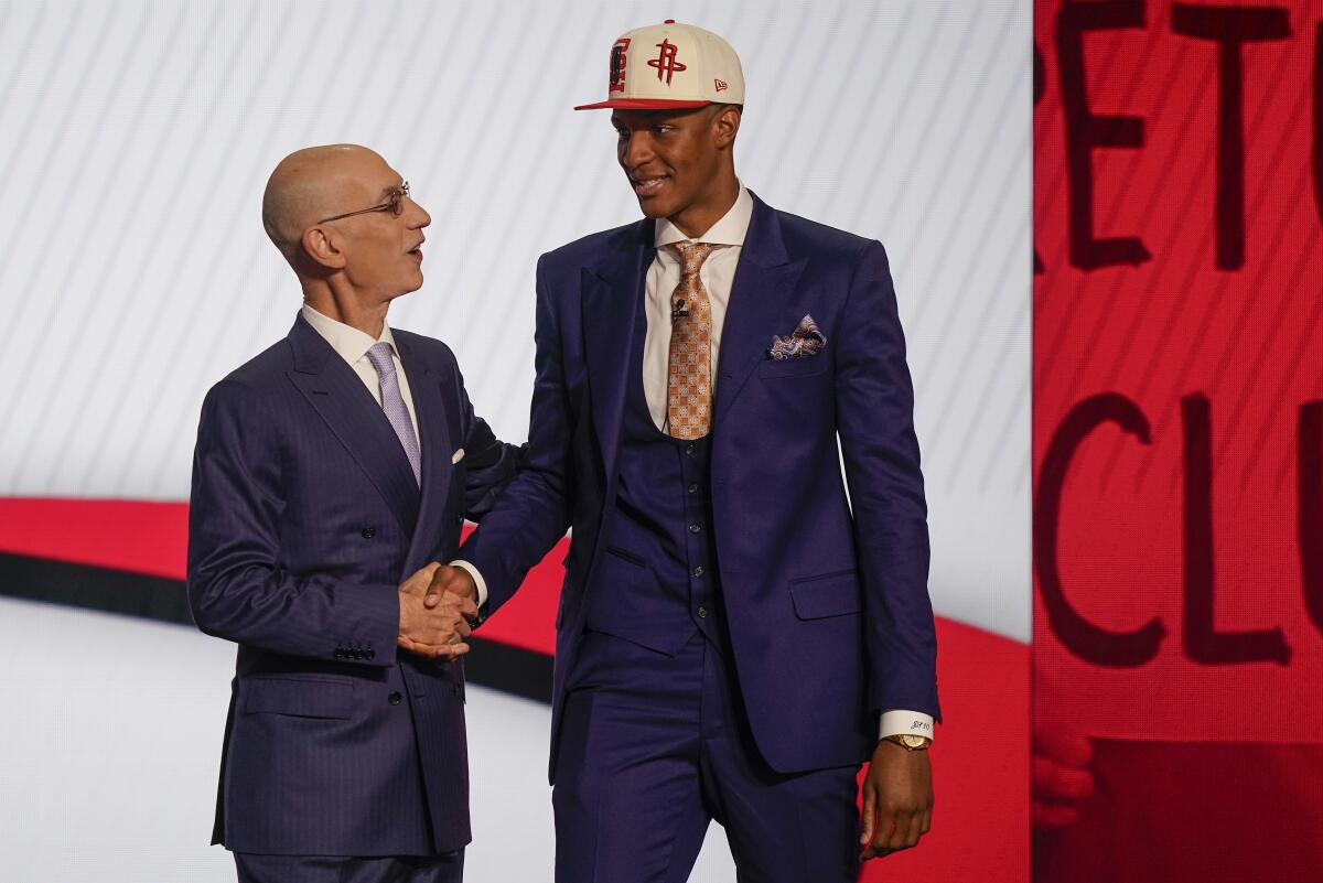 Rockets select Jabari Smith 3rd overall pick