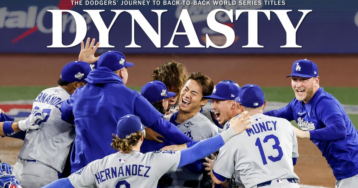 LA Times'ın Dodgers'ın Dünya Serisi galibiyetini anan kitabı satışta