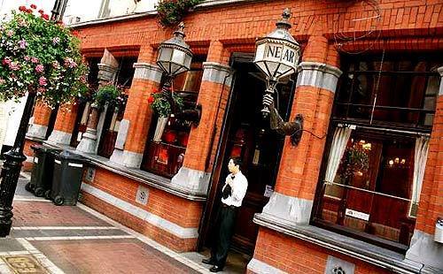 Neary's pub on Chatham Street is popular with young Dublin writers and poets.