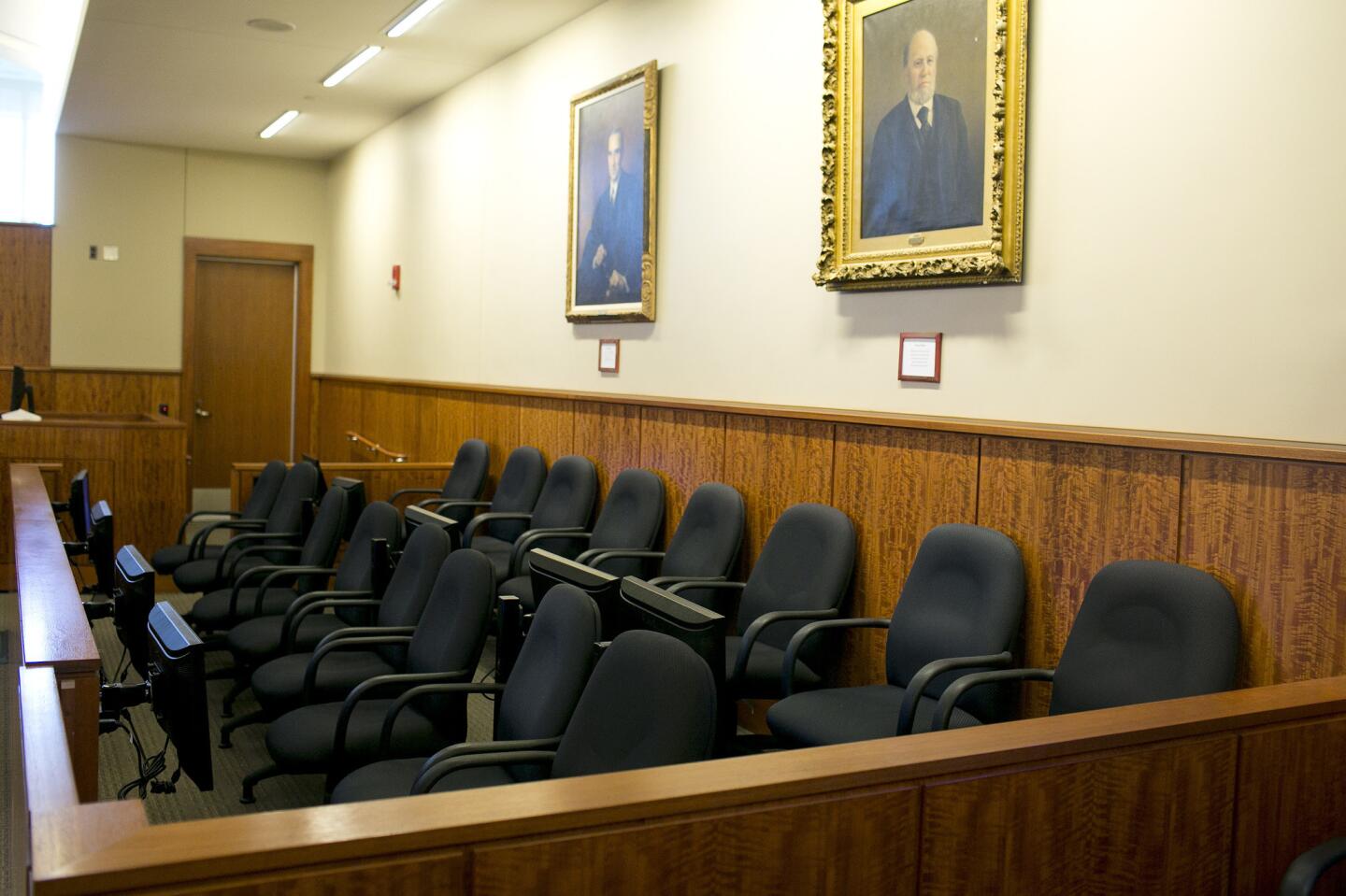 Empty Jury Box