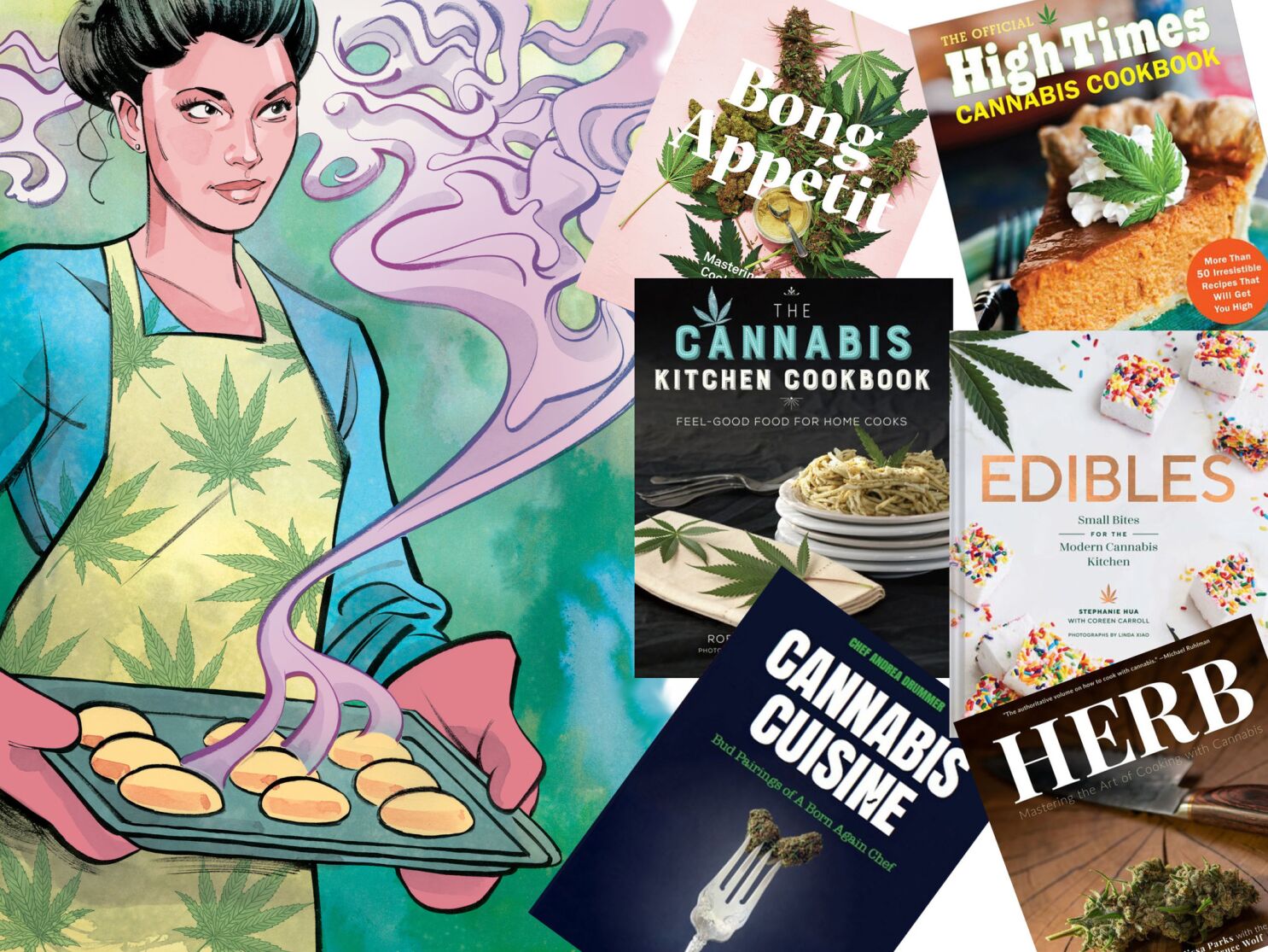 cannabis cookbooks with recipes from to gourmet - Times