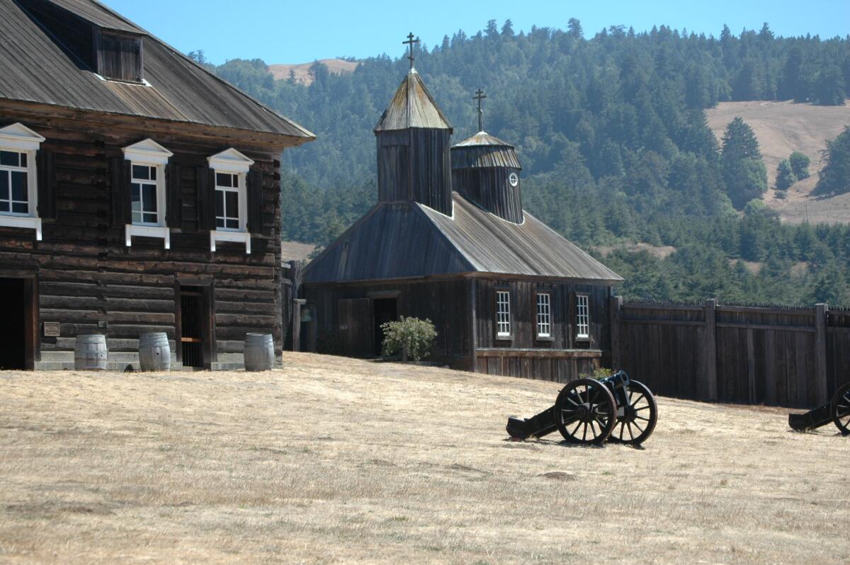 Fort Ross, photographed in 2010.
