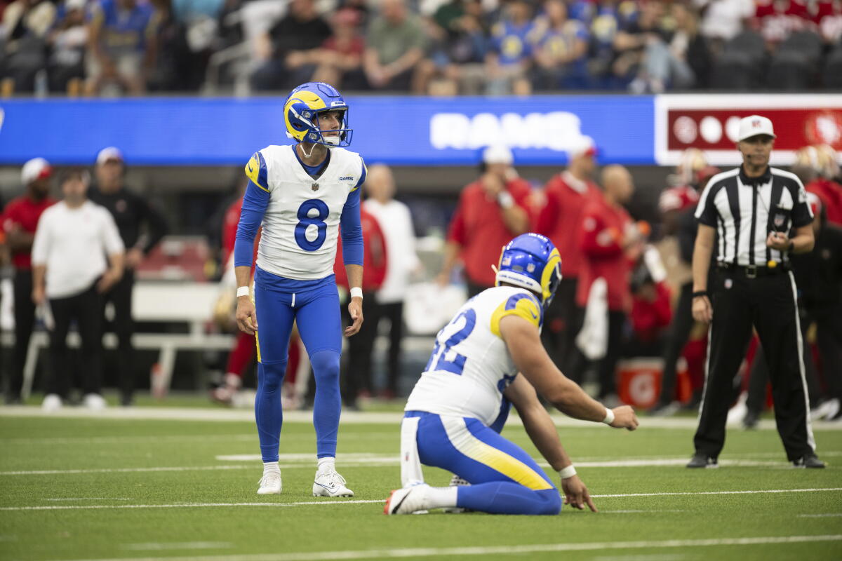Duo Kick Rams Rams' kicking, punt coverage woes a concern in playoffs - Los Angeles Times