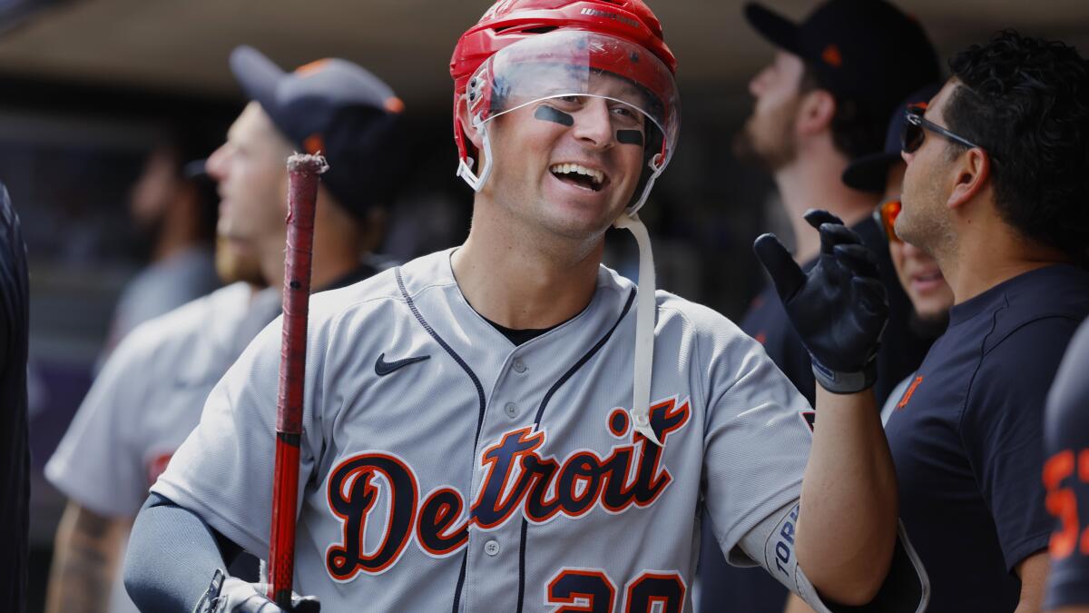 Spencer Torkelson 'embracing it all' on Detroit Tigers' taxi squad in Toledo