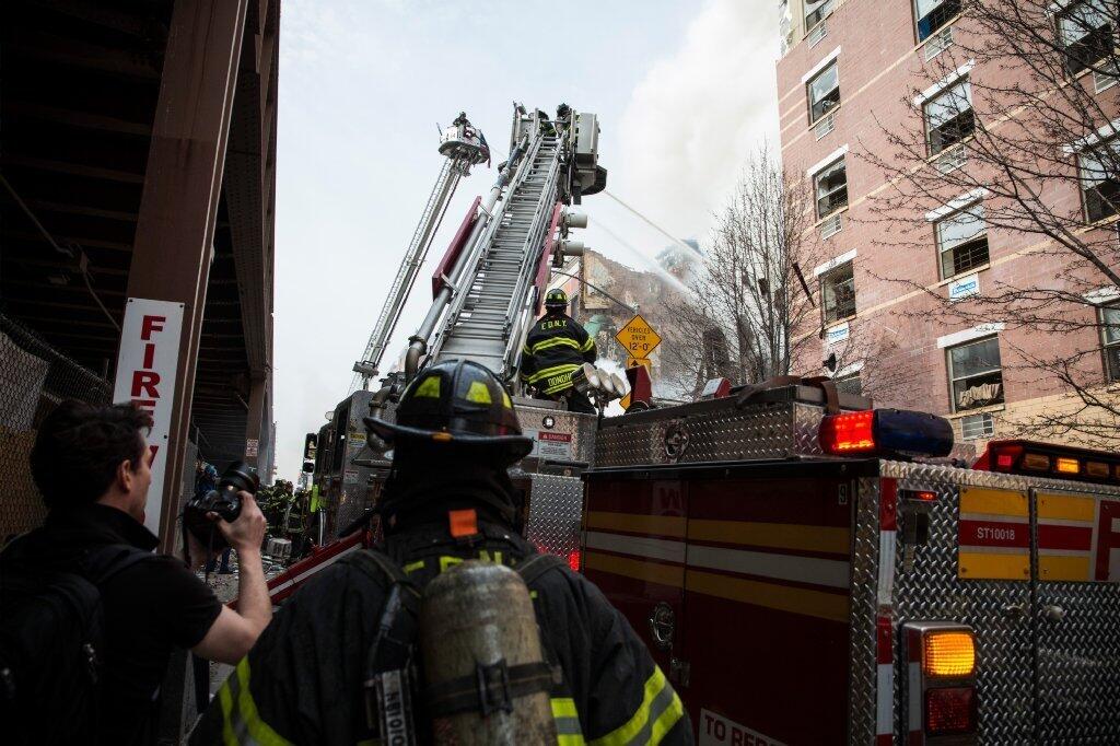 N.Y. firefighters respond