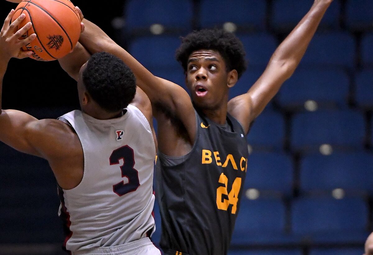 Long Beach State's Joshua Morgan announced Friday he is transferring to USC.