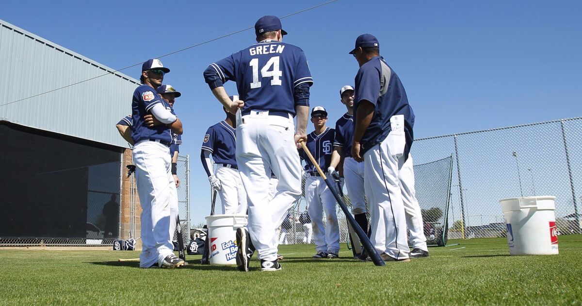 Padres' spring training schedule released The San Diego UnionTribune