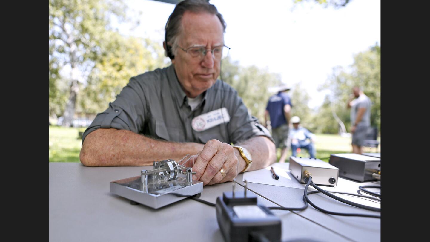 Crescenta Valley Radio Club and Glendale Emergency Auxiliary Radio Service participate in national Field Day for ham radio users