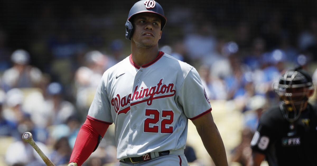 Trading away Juan Soto brings an end to Nationals' greatest era - Los  Angeles Times