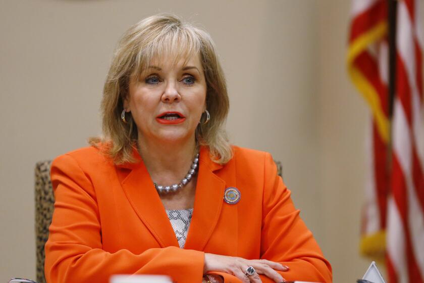 Oklahoma Gov. Mary Fallin has expressed interest in working alongside Donald Trump.