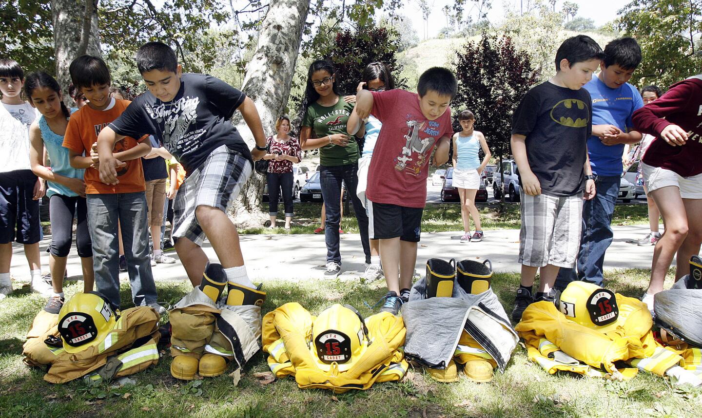 Photo Gallery: Glendale Fire Department Junior Fire Program