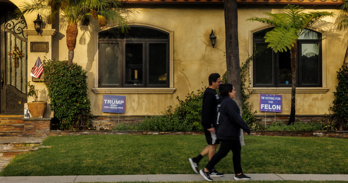'Meksika Beverly Hills'inde Trump'a oy verdiğinizi kabul etmek zor
