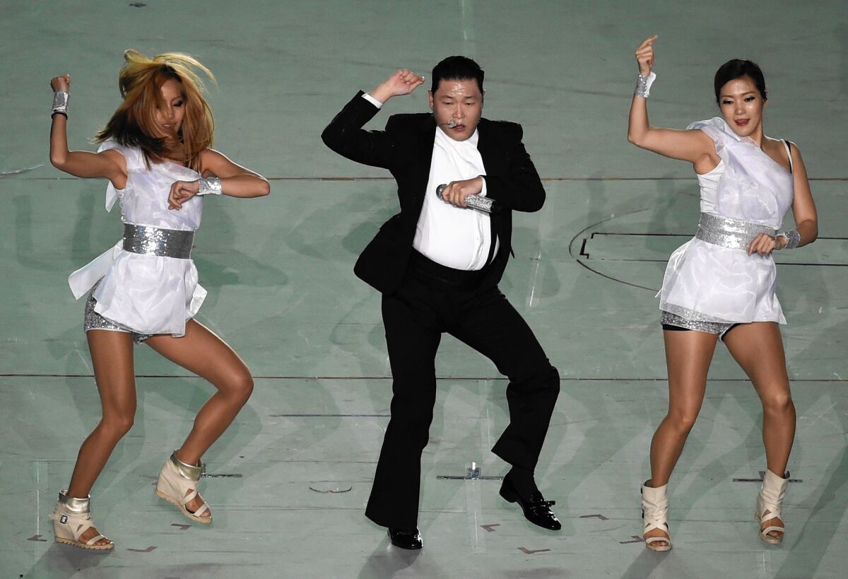 YouTube is now one of the main ways new artists get discovered and established players get the word out about new music. Official videos by artists such as Psy, pictured, have amassed hundreds of millions of views, and have helped propel them to worldwide fame.
