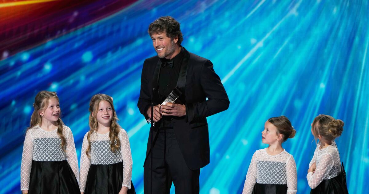 Rams quarterback Matthew Stafford earns first NFL MVP honor, makes big announcement