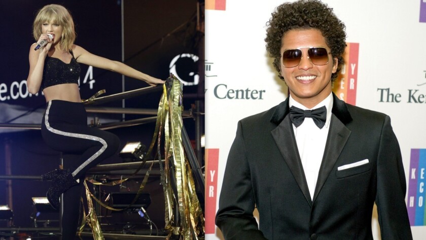 Taylor Swift Bruno Mars To Perform At Vegas Rock In Rio