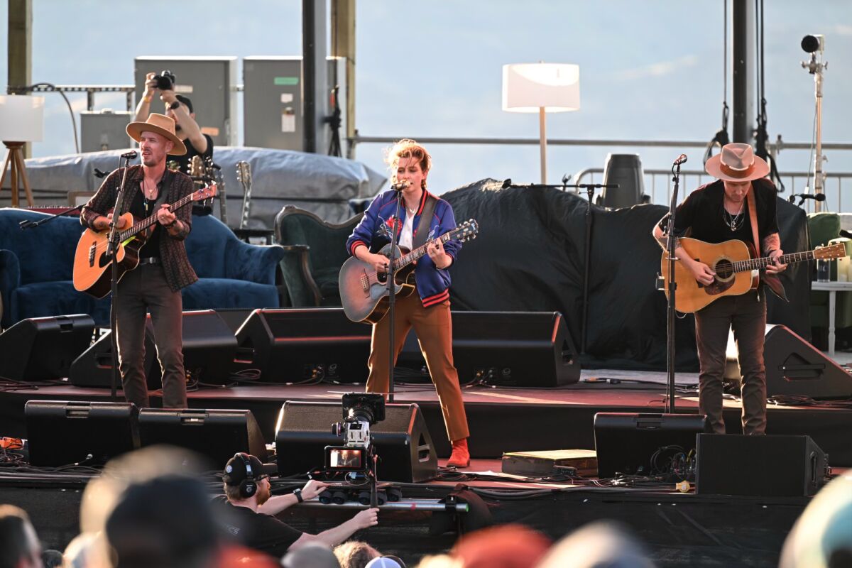 Brandi Carlile performs at the Gorge.
