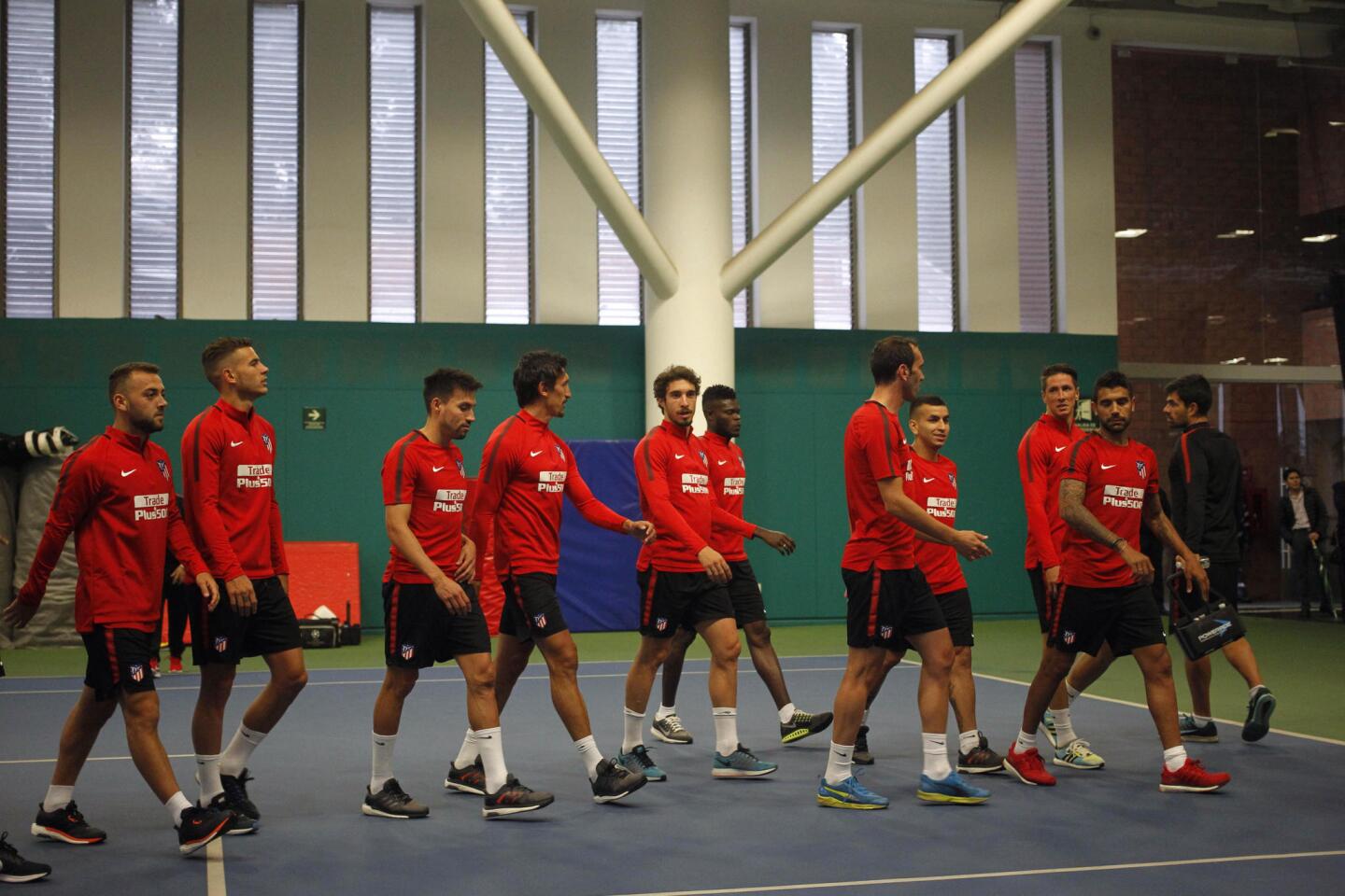 Partido amistoso entre Toluca y el Atlético de Madrid