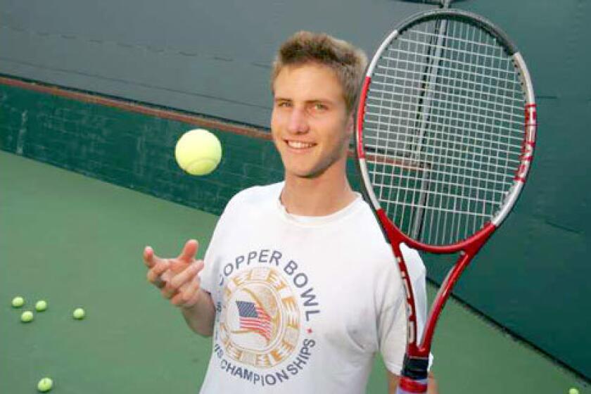Ryan Thacher, a top student who is ranked No. 1 in the nation in 18-under tennis, plans to break with a trend, going to college rather than trying to jump directly to the pro ranks.