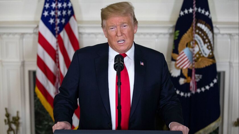 Speaking in the White House Diplomatic Room on Saturday, President Trump proposes temporary protections for some undocumented immigrants in return for border wall funding to end the partial government shutdown.
