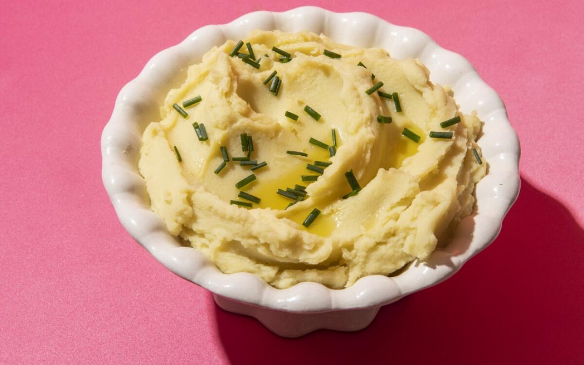 Creamy Leek Mashed Potatoes