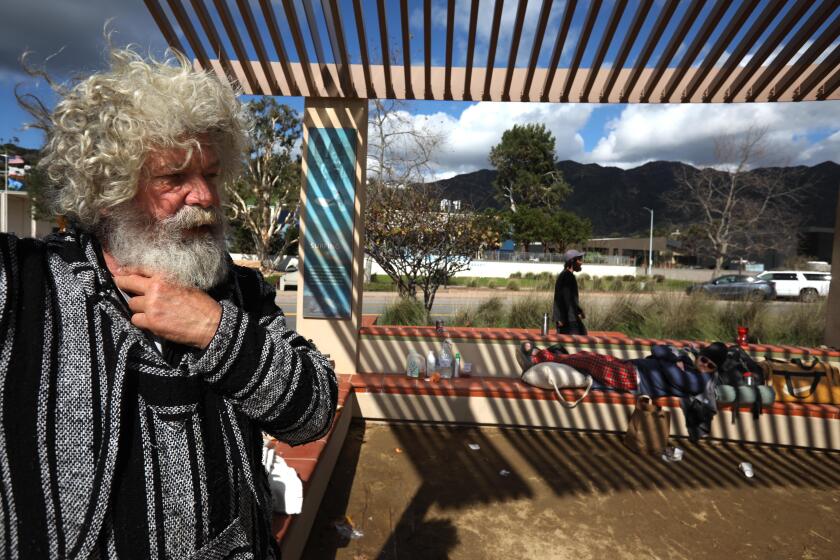 "Malibu hasn't done anything for the homeless," said Elvin Rudolph Dekle, 69, who spends most of his days in Malibu.