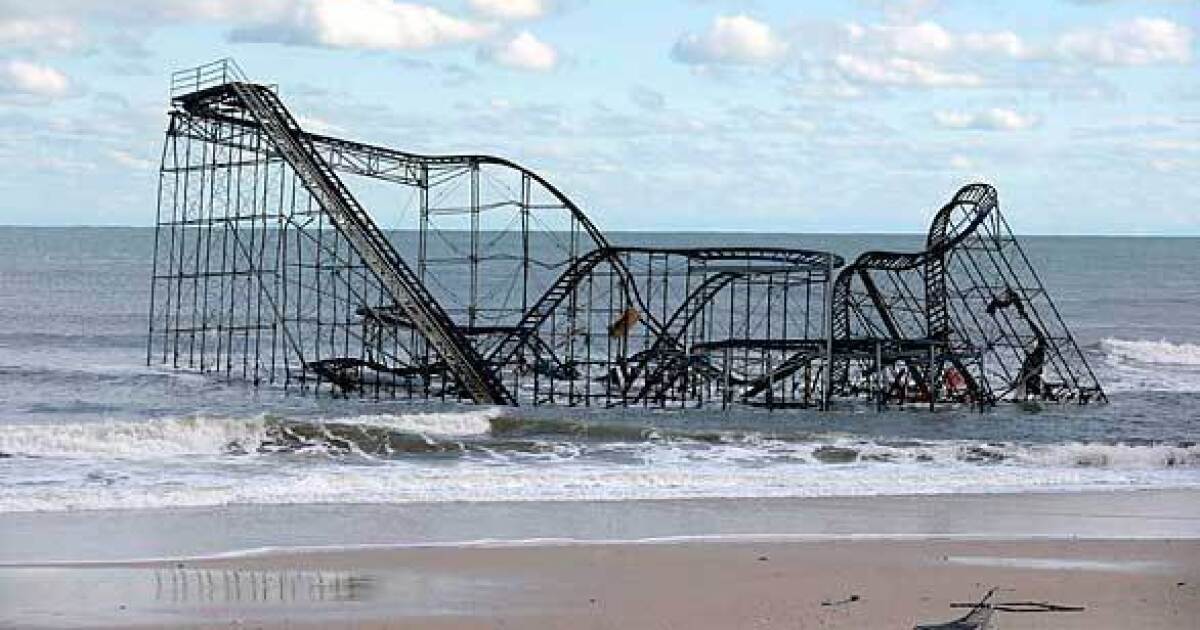 New Jersey Pier Destroyed by Superstorm Sandy, Fire Might Be Done