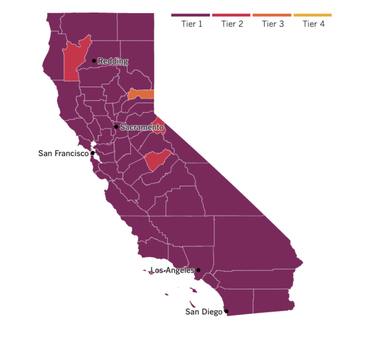 CA tiers map 01-25