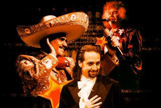 Vincente Fernandez, Lin Manuel, and Freddy Fender.