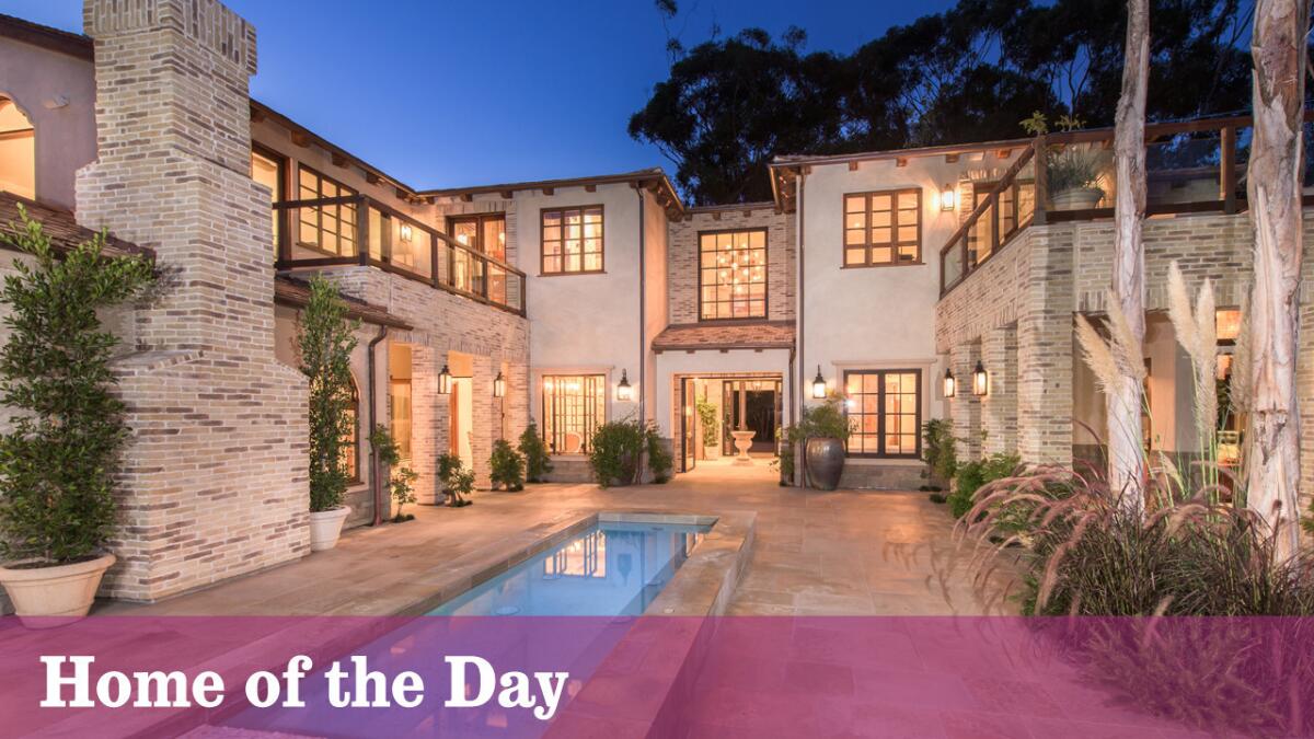 Modern amenities and Old Hollywood details blend seamlessly at this Pacific Palisades estate listed for $17.488 million.