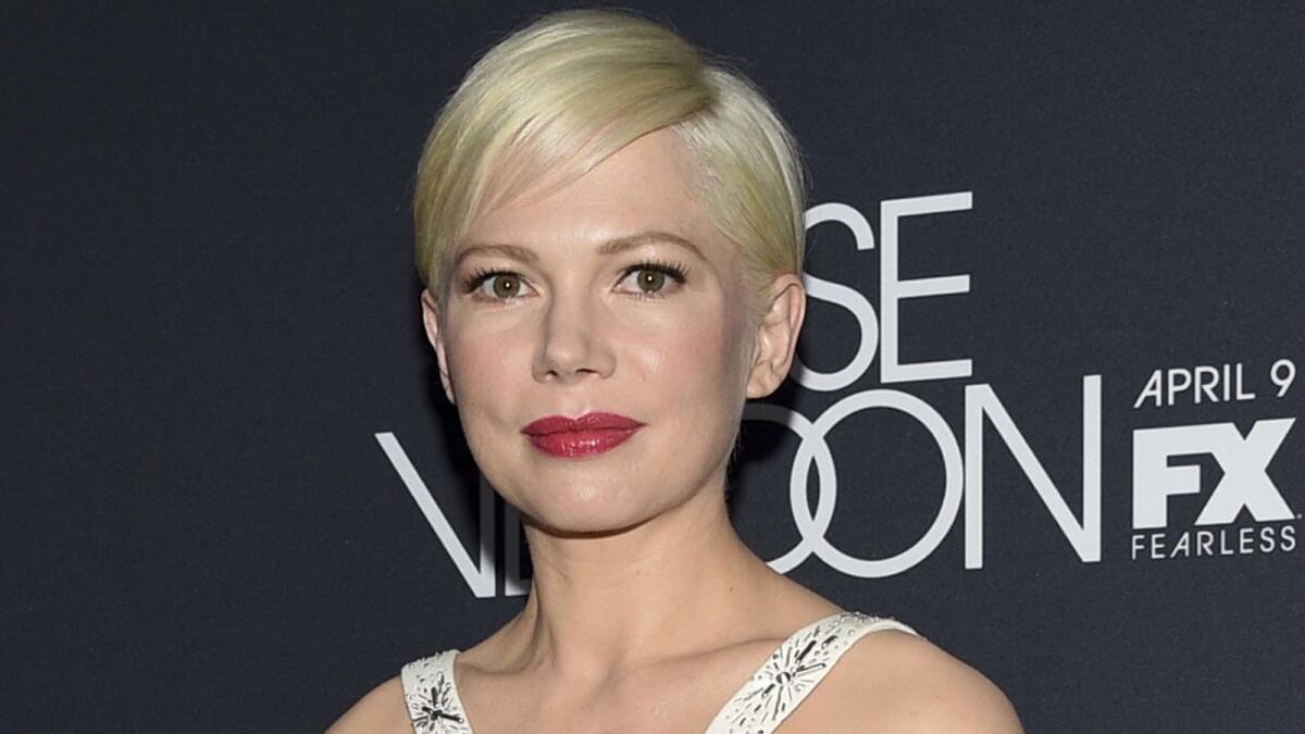 Michelle Williams at the premiere of FX's "Fosse/Verdon" in New York City on April 8.