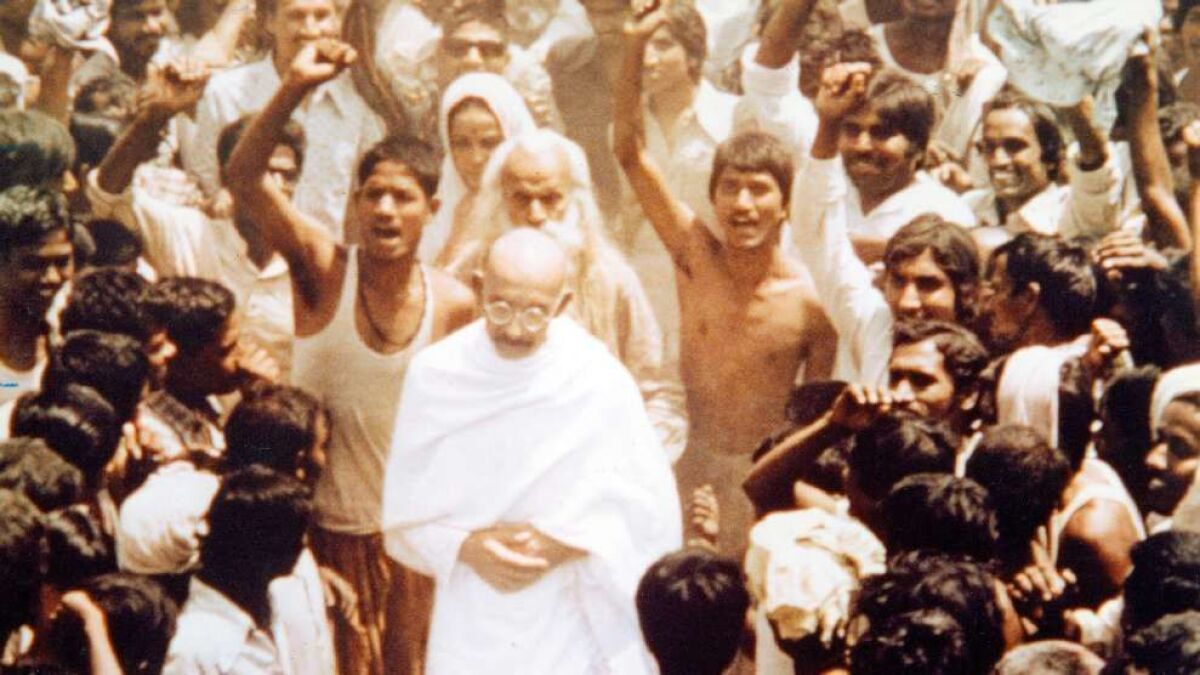 Ben Kingsley in "Gandhi" (1982).