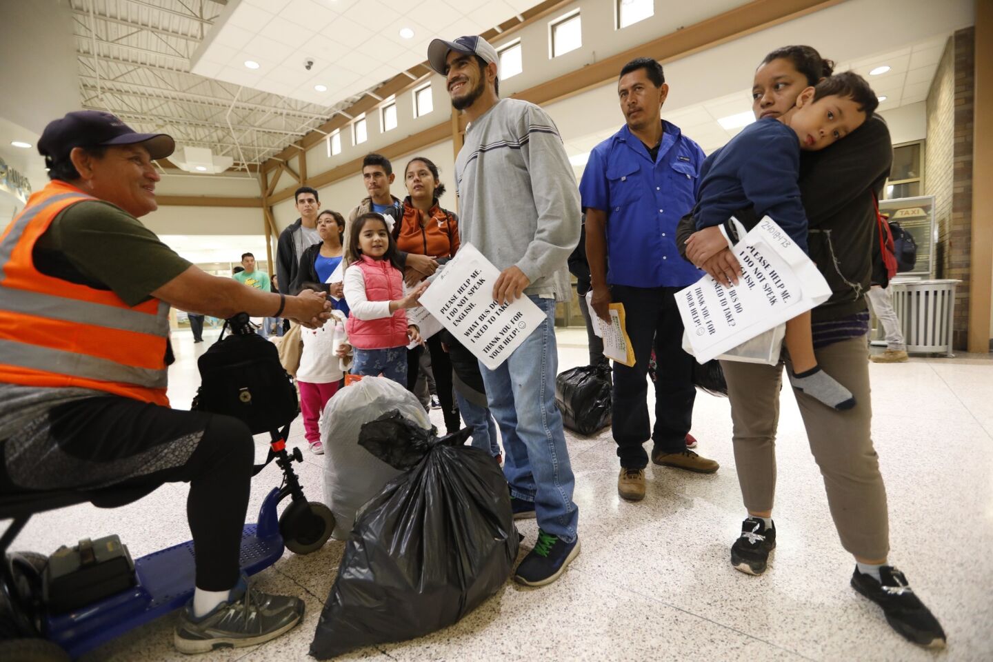 Surge in migrant releases in Texas