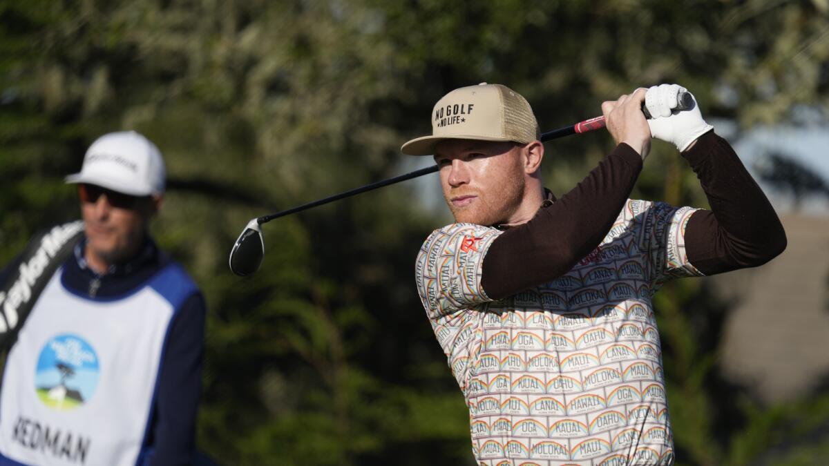 Saul 'Canelo' Alvarez is chasing the 'impossible dream' of a place on the  PGA Tour