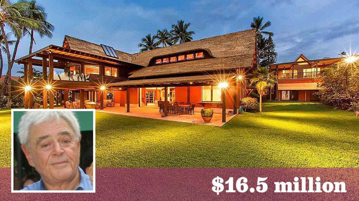 Hollywood director Richard Donner has sold his oceanfront home in Maui, Hawaii, for $16.5 million.