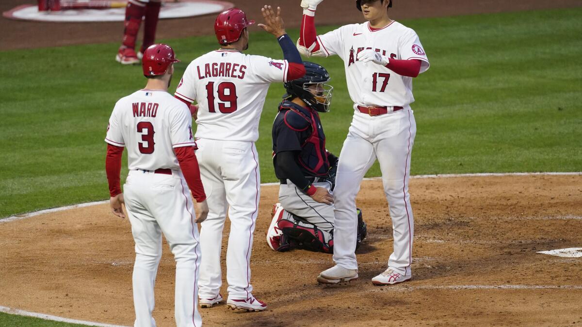 Ward's homer leads Angels to 5-1 win, Cards' 4th loss in row