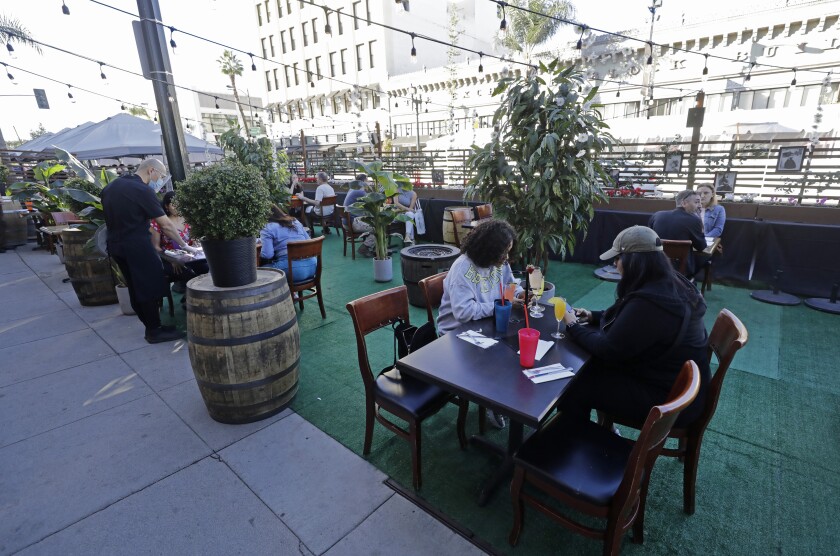 Does L.A.'s COVID-19 outdoor dining crackdown go too far ...