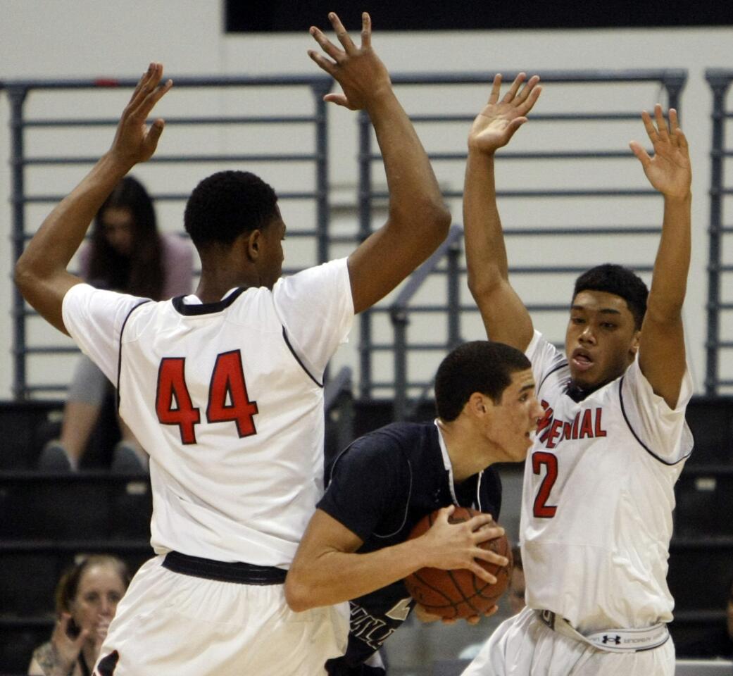 Lonzo Ball, Ike Anigbogu, Sedrick Barefield