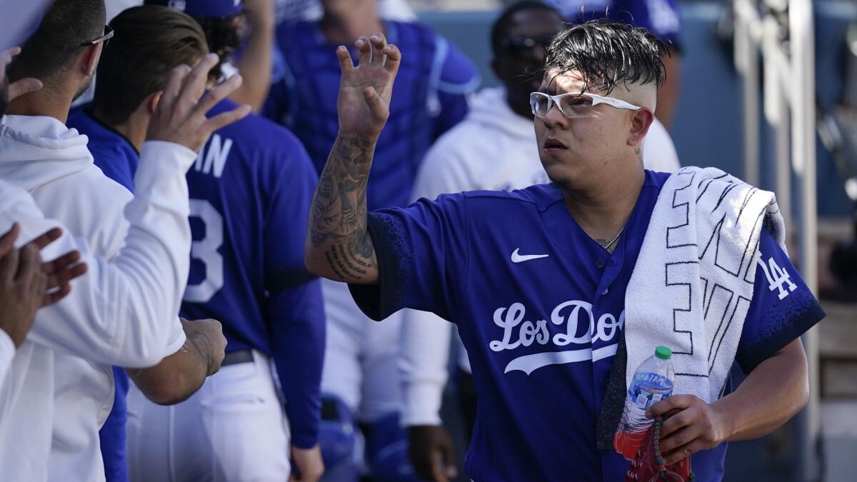 Julio Urías' status leaves Dodgers' pitching plans in limbo - Los Angeles  Times