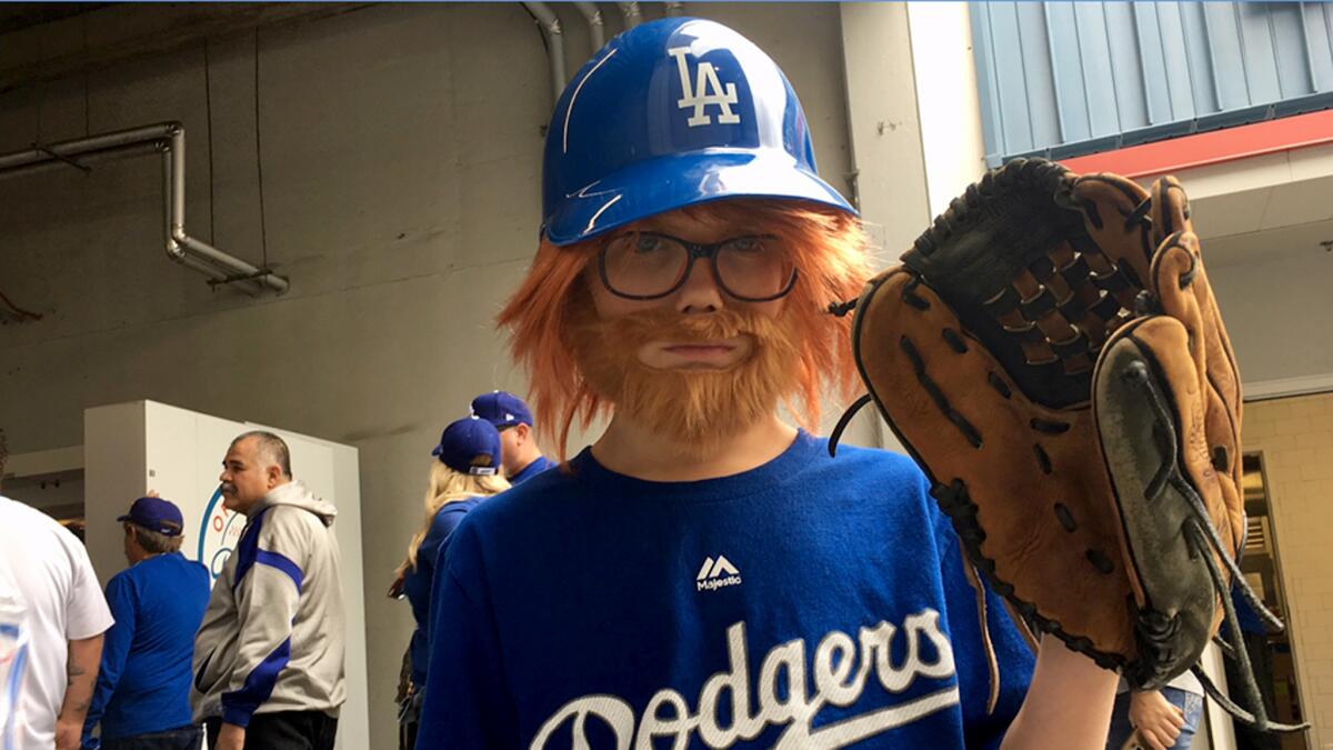 Conner Abboud gives his Justin Turner game face.