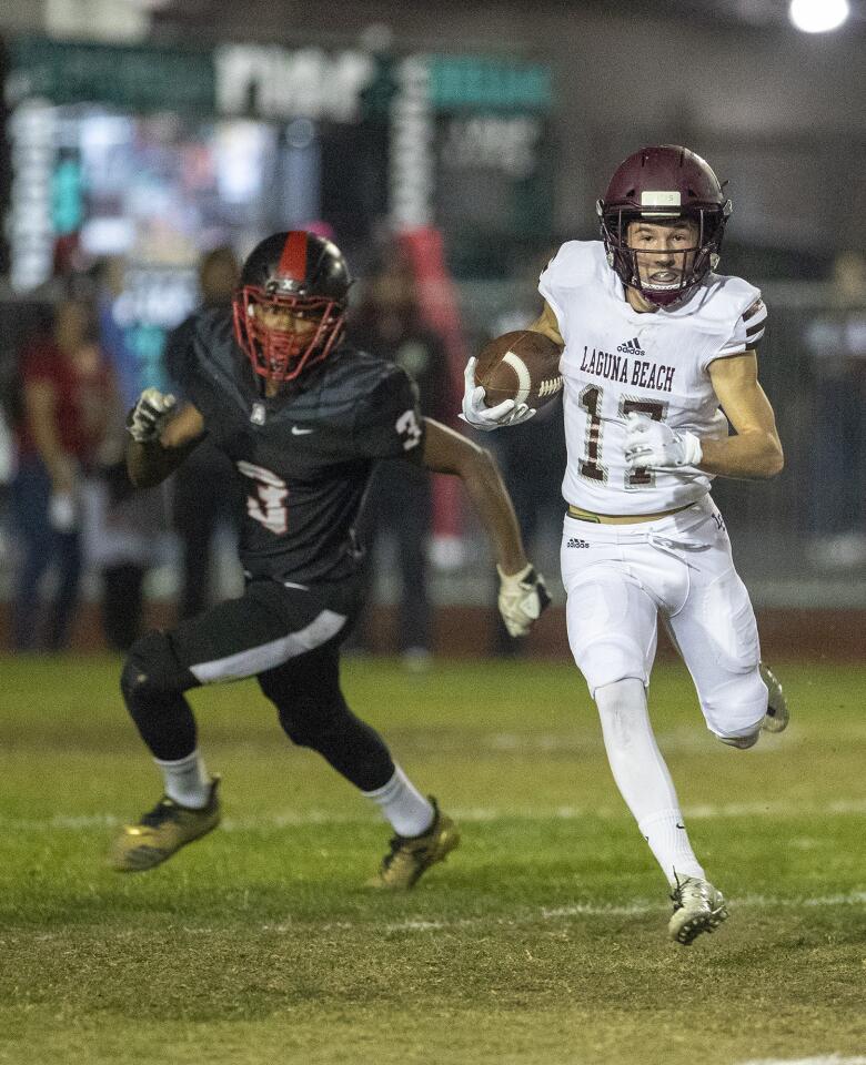 Photo Gallery: Laguna Beach vs. Lakewood Artesia in the CIF Southern Section Division 12 football semifinals