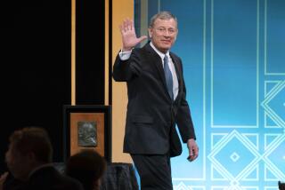 FILE - Supreme Court Chief Justice John Roberts waves after he received the Henry J. Friendly Medal during the American Law Institute's annual dinner in Washington, May 23, 2023. Records obtained by The Associated Press show that Supreme Court justices have attended publicly funded events at colleges and universities that allowed the schools to put the justices in the room with influential donors, including some whose industries have had interests before the court. (AP Photo/Jose Luis Magana, File)