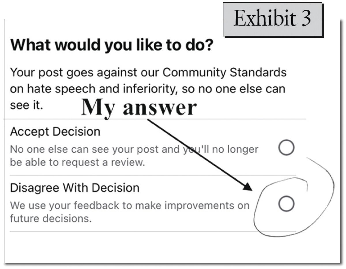 A notification asks, "What would you like to do?"