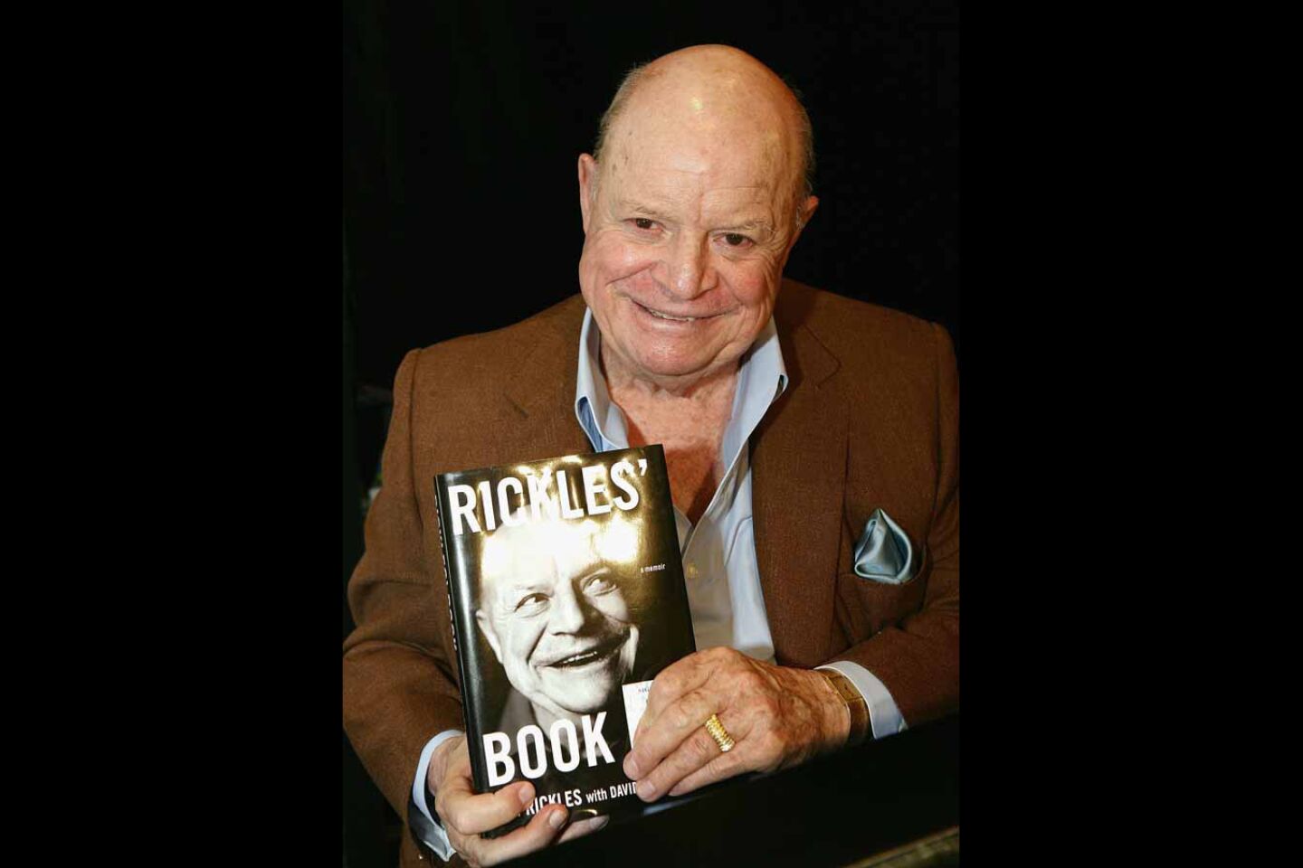 Rickles poses before signing copies of his new book ''Rickle's Book'' at Book Soup on May 31, 2007, in West Hollywood, Calif.